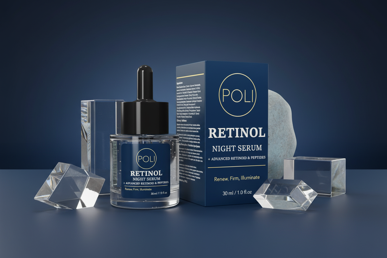 Retinol Night Face Serum – naktinis serumas su pažangiu retinoidu