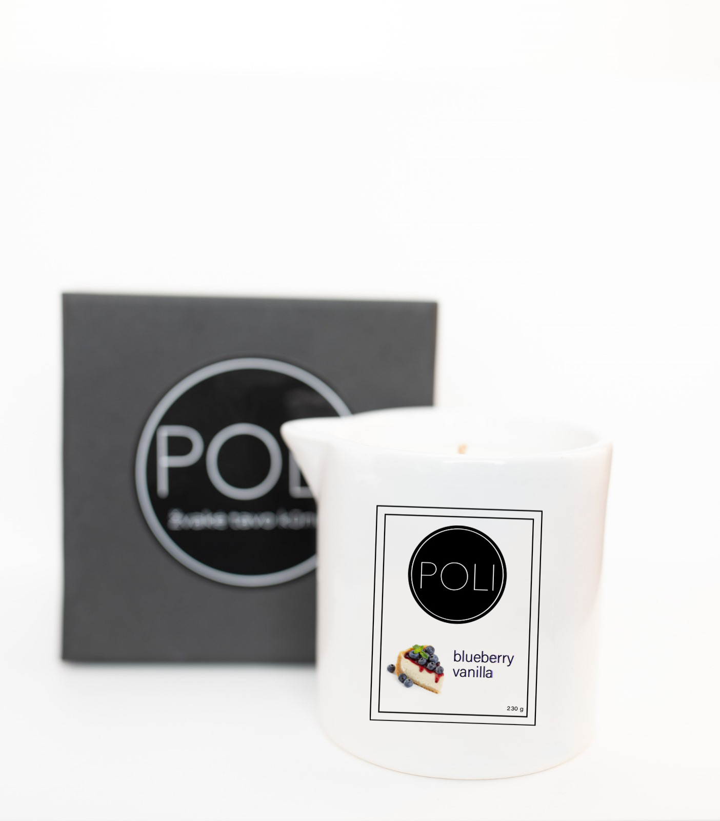 Žvakė Tavo kūnui - Blueberry Vanilla