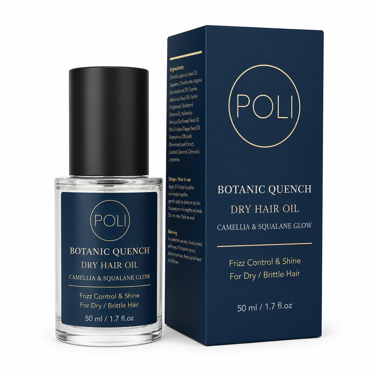 Botanic Quench Dry Hair Oil – plaukų aliejus